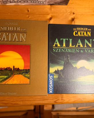 Gioco da Tavolo I Coloni di Catan Gold Edition