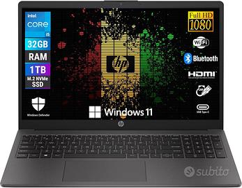 HP 250 G10, Notebook Intel Core i5