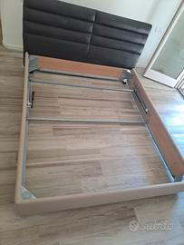 Letto matrimoniale con contenitore