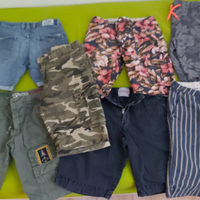 Lotto di bermuda firmati - tg. 9-10-11 anni