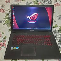 ASUS 17.3 FHD SSD 1TERA,RAM 16,i7HQ GTX1050 GAMING