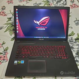 ASUS 17.3 FHD SSD 1TERA,RAM 16,i7HQ GTX1050 GAMING