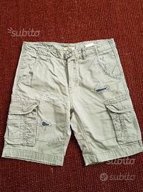 Pantaloni corti FIVER da ragazzo 16 anni grigi