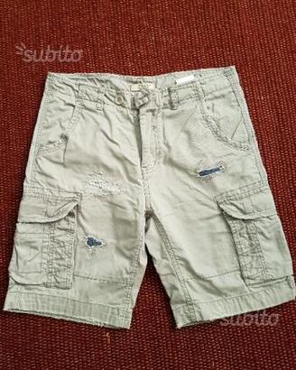 Pantaloni corti FIVER da ragazzo 16 anni grigi