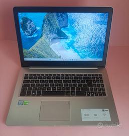 ASUS  Gaming-16ram-1.14 memo-i7 di 7 gen-win 11