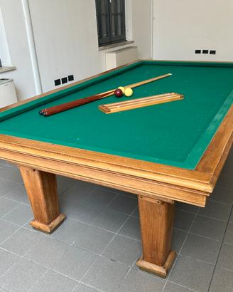 Biliardo Italiano in legno massello