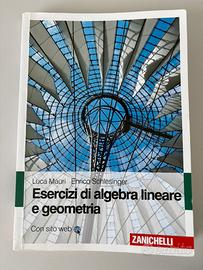 Libro “Esercizi di algebra lineare e geometria”