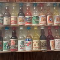 Collezione bottigliette mignon vintage