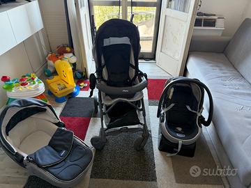 Trio Chicco completo- Isofix come nuovo