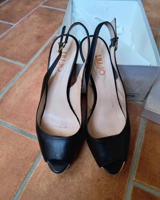 Classica Liu Jo sandalo pelle nera