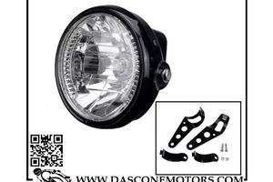 Faro universale Moto con Frecce Led