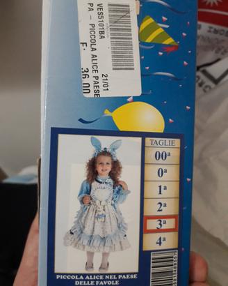 Vestito Carnevale 2 3 4 5 ANNI a partire da 12 eur