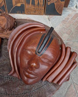 2 maschere arte africana