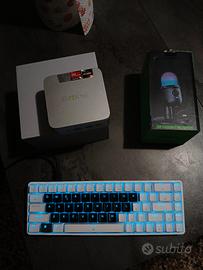 KIT Mini PC Ryzen + Tastiera Meccanica + Microfono