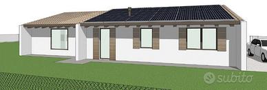 Villa di 160 m² con 5 locali e box auto a Piazzola