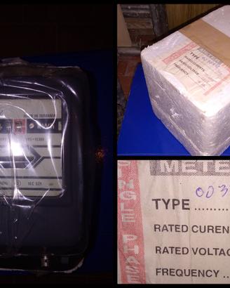 Contatore meccanico Meter cod. 0038412 monofase