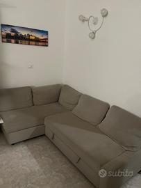 Divano letto angolare beige - IKEA FRITHEN