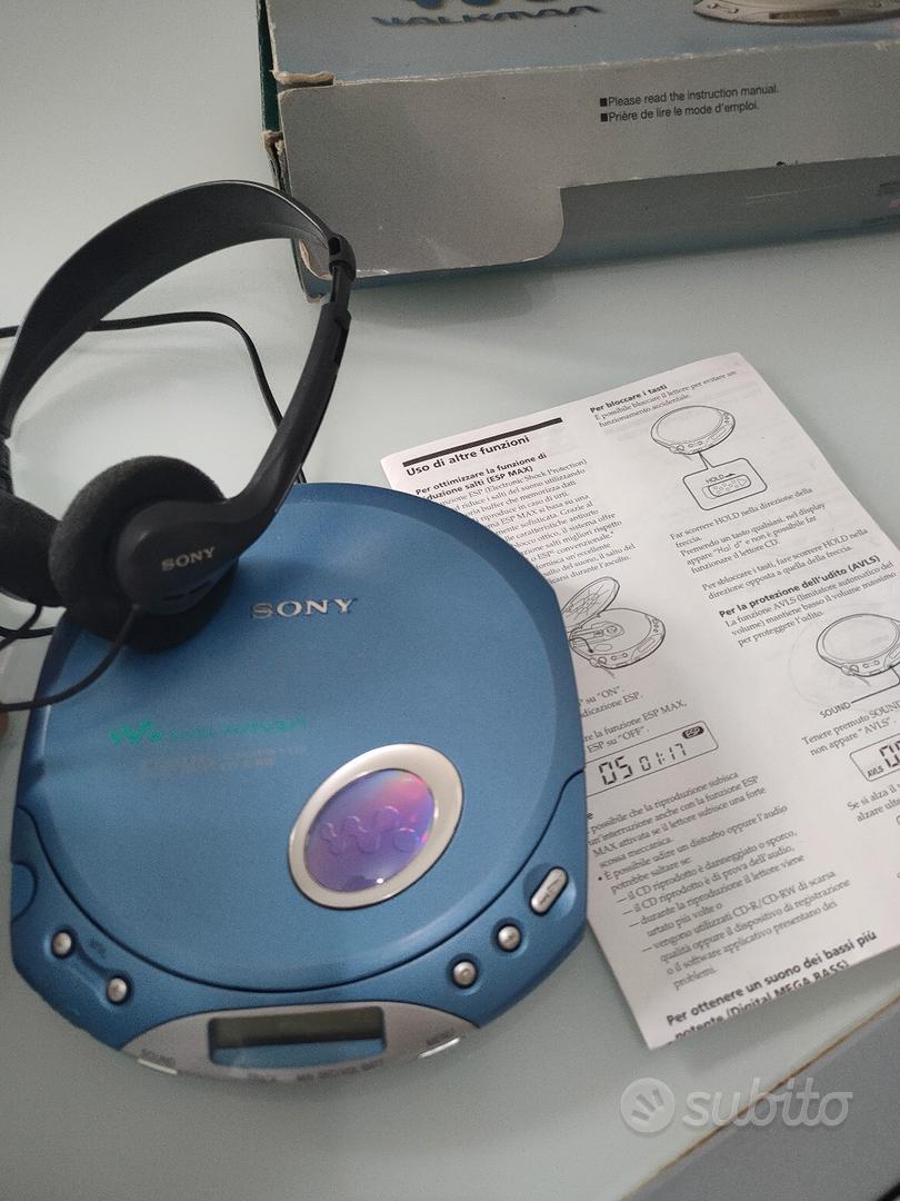 Sony walkman lettore cd portatile - Audio/Video In vendita a Milano