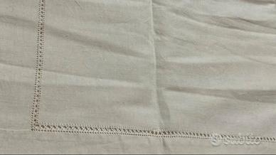 antico lenzuolo in lino 