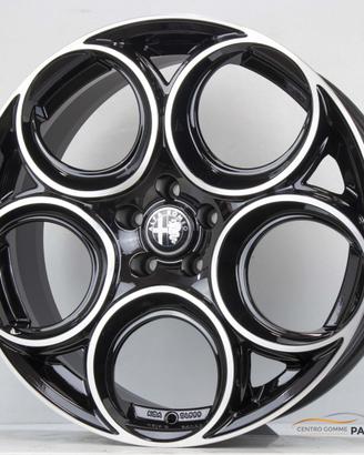 Cerchi in lega da 19 per alfa stelvio e tonale