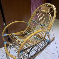 Sedia a dondolo per bimbo/bimba
