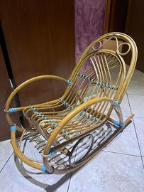 Sedia a dondolo per bimbo/bimba