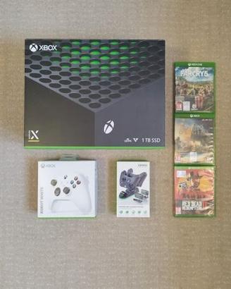 Xbox Series X 1TB + 2° Controller + Station Ricari