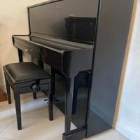 Pianoforte verticale Zimmermann con sgabello