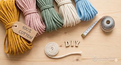 Tricotin 100% Cotton Cord - Handmade / Tubolare Co