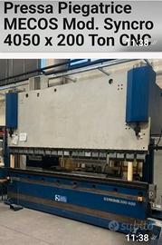 Pressa Piegatrice Mecos Syncro 200/4000