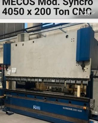 Pressa Piegatrice Mecos Syncro 200/4000