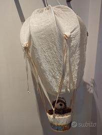 Lampadario cameretta bambini mongolfiera