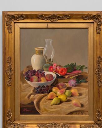 Natura Morta di Raffaele Pucci  Olio su Tela 40x60