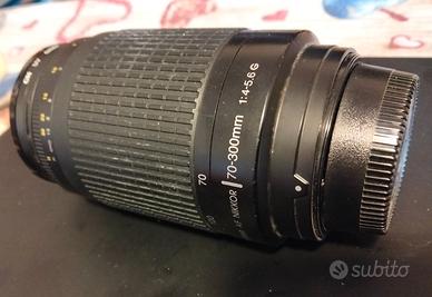 Nikkor 70 300 f 4 5.6 da sistemare