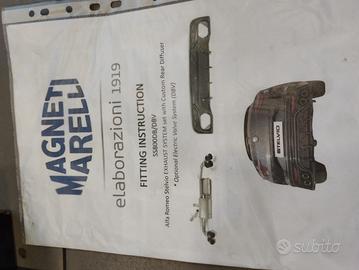 Scarico Inox  Stelvio Nuovo con estrattore