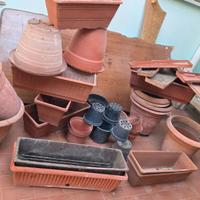 Set vasi in plastica