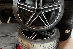 4X CERCHI REPLICA MERCEDES E GOMME 19"