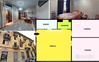 TRILOCALE LOCATO CON RISCALDAMENTO AUTONOMO!