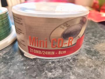 Mini CD-R 210 MB/24 Min - 8 cm