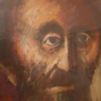 Quadro ad olio di grandi dimensioni Solitudine