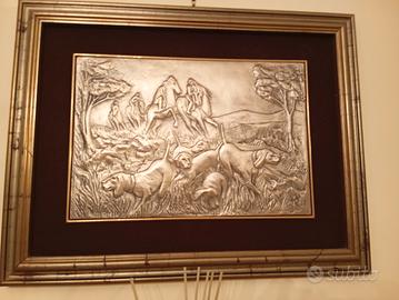 Bassorilievo in argento 925