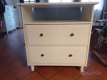 cassettiera Ikea bianca 