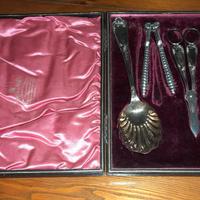 Antico Set Dessert in pregiato PRINCE'S PLATE