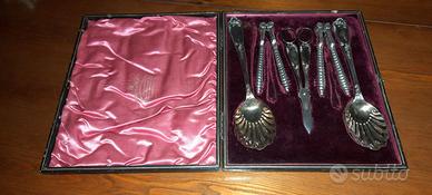 Antico Set Dessert in pregiato PRINCE'S PLATE