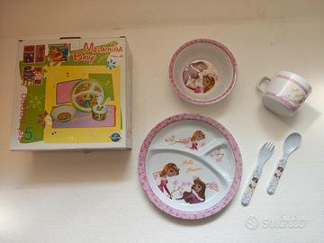 Set pappa 5 pezzi Melamina Baby
