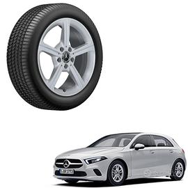 KIT 4 CERCHI + GOMME 17 ORIGINALI MERCEDES CLASSE 