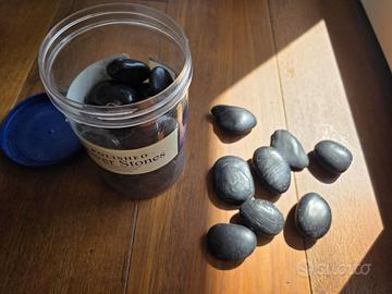 Sassi di fiume lucidi