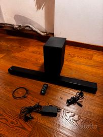 Soundbar LG con subwoofer