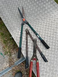 Forbici per siepi e tagliarami