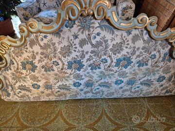 Testiera letto imbottita stile classico barocco de